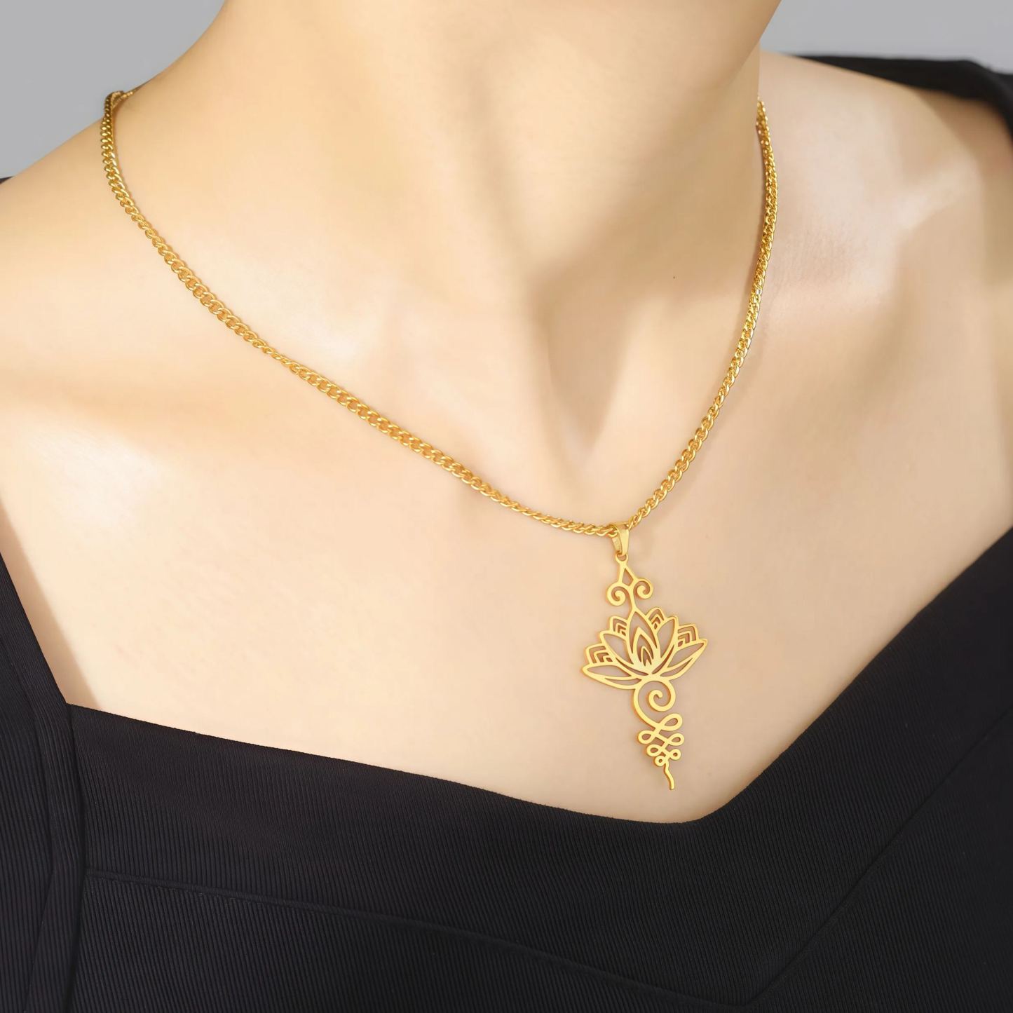 Pendant Yoga Healing Necklace |   Tibetan Buddhist Meditation Amulet