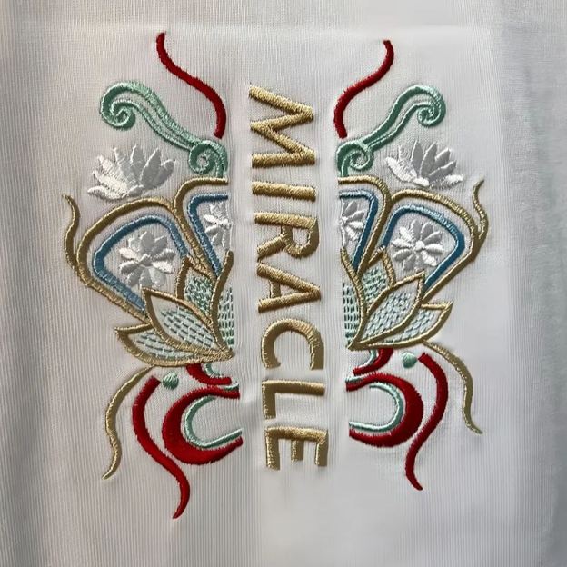 Koi Embroidered Men's T-Shirt | Cotton Hip-Hop Street Loose Large Size T-Shirt