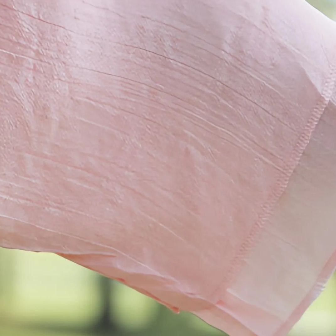 Zen Cotton and Linen Round Neck Mid Sleeve Suit