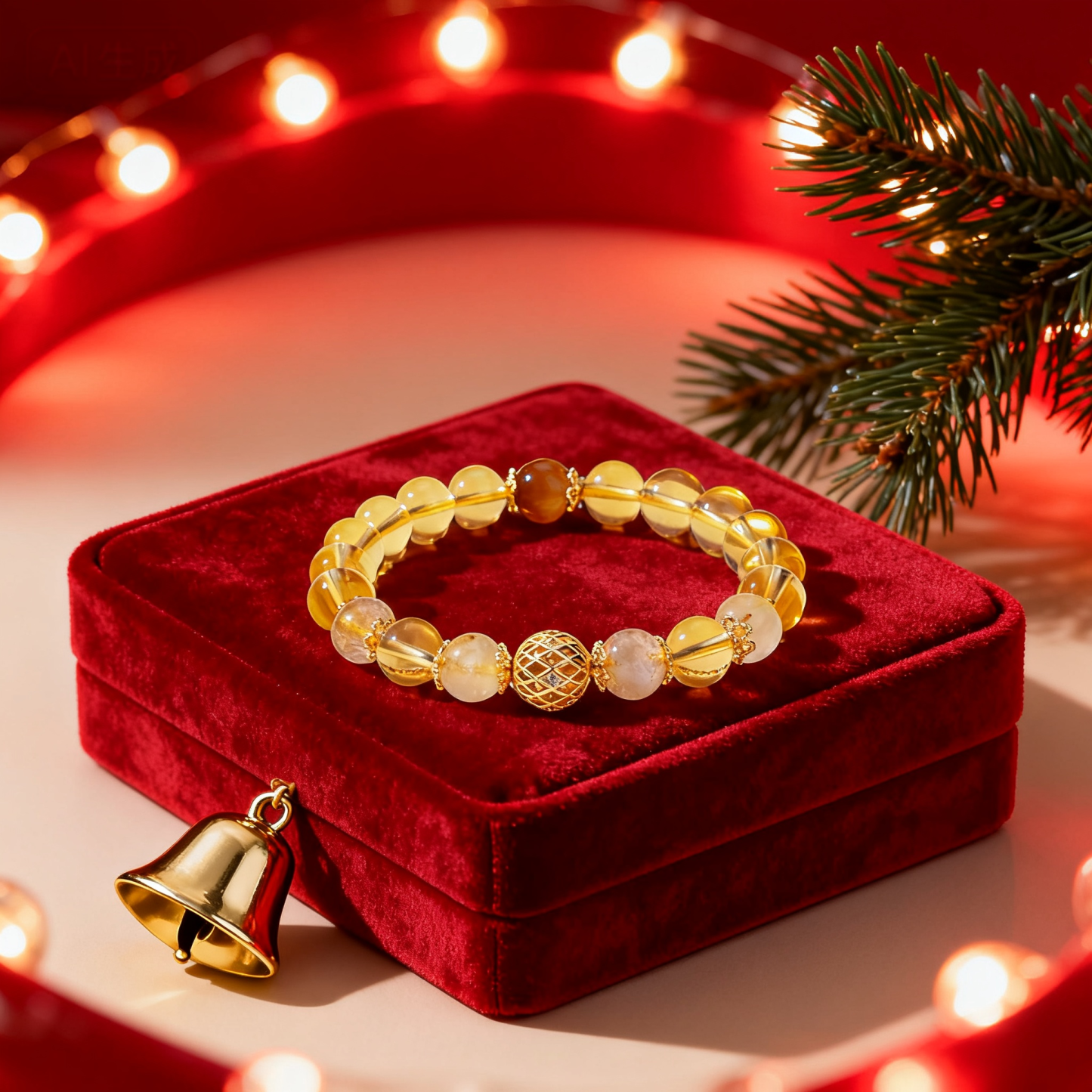 Natural Citrine Wealth Bracelet: Attract Money & Good Fortune