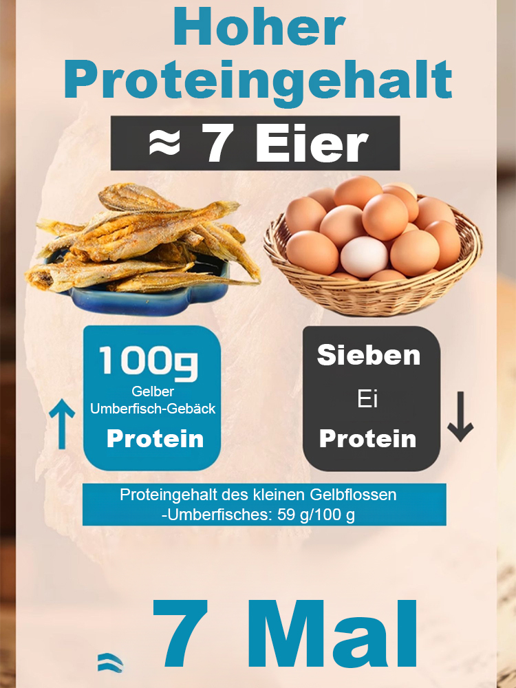 Hochprotein Tiefseefisch Snack