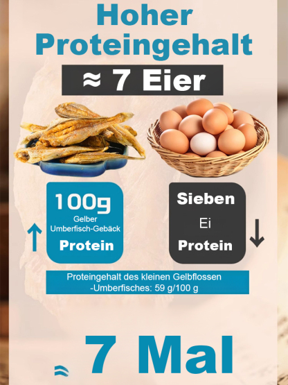 Hochprotein Tiefseefisch Snack