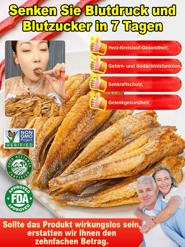 Hochprotein Tiefseefisch Snack