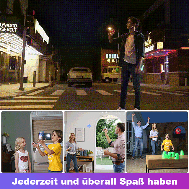 Magischer Flugball: Verbessert die Koordination von Kindern; macht süchtig!
