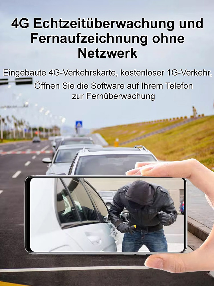 【Ultralange Akkulaufzeit】Kabellose Kamera.Kein Anschließen erforderlich + lange Akkulaufzeit