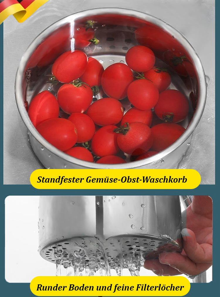 Abtropfkorb aus 304 Edelstahl