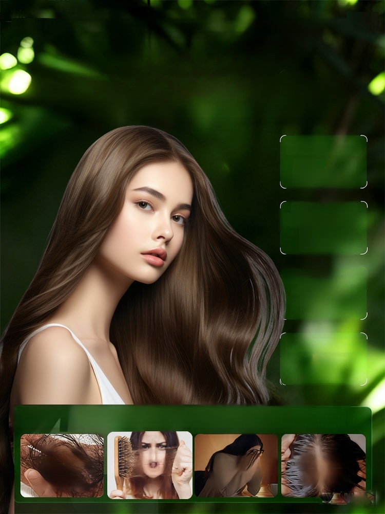 Rosmarin-Keratin-Volumenshampoo.Beruhigt die Kopfhaut und ist für verschiedene Haartypen geeignet