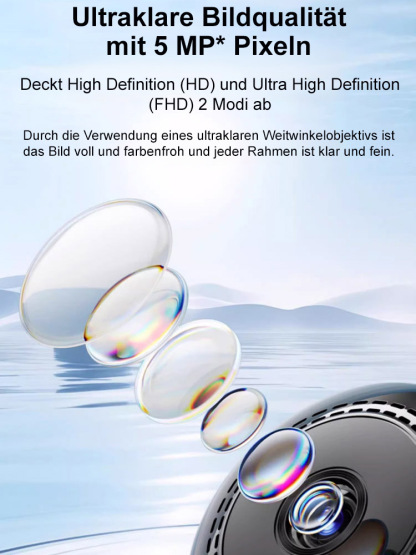 【Ultralange Akkulaufzeit】Kabellose Kamera.Kein Anschließen erforderlich + lange Akkulaufzeit