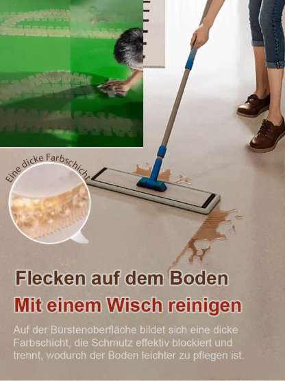 Hausgebrauch Marmor-Bodenfarbe. Auch Anfänger können es problemlos bürsten und es reißt nicht