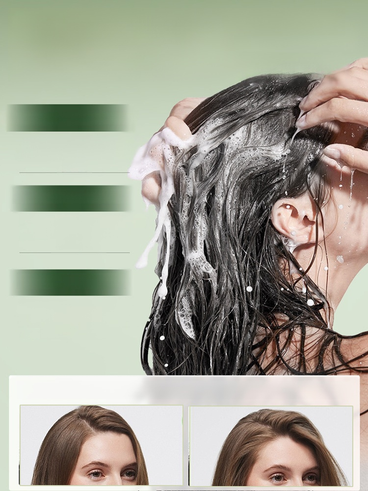 Rosmarin-Keratin-Volumenshampoo.Beruhigt die Kopfhaut und ist für verschiedene Haartypen geeignet