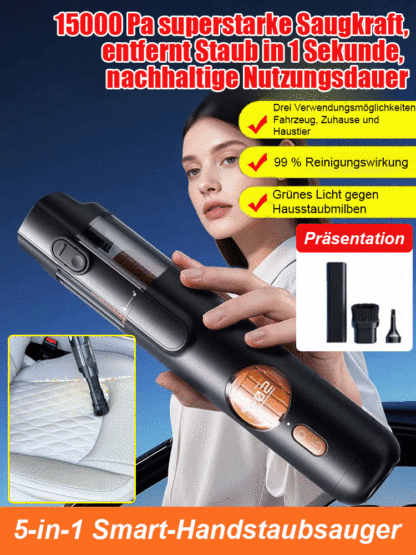 5-in-1 Intelligenter Handstaubsauger