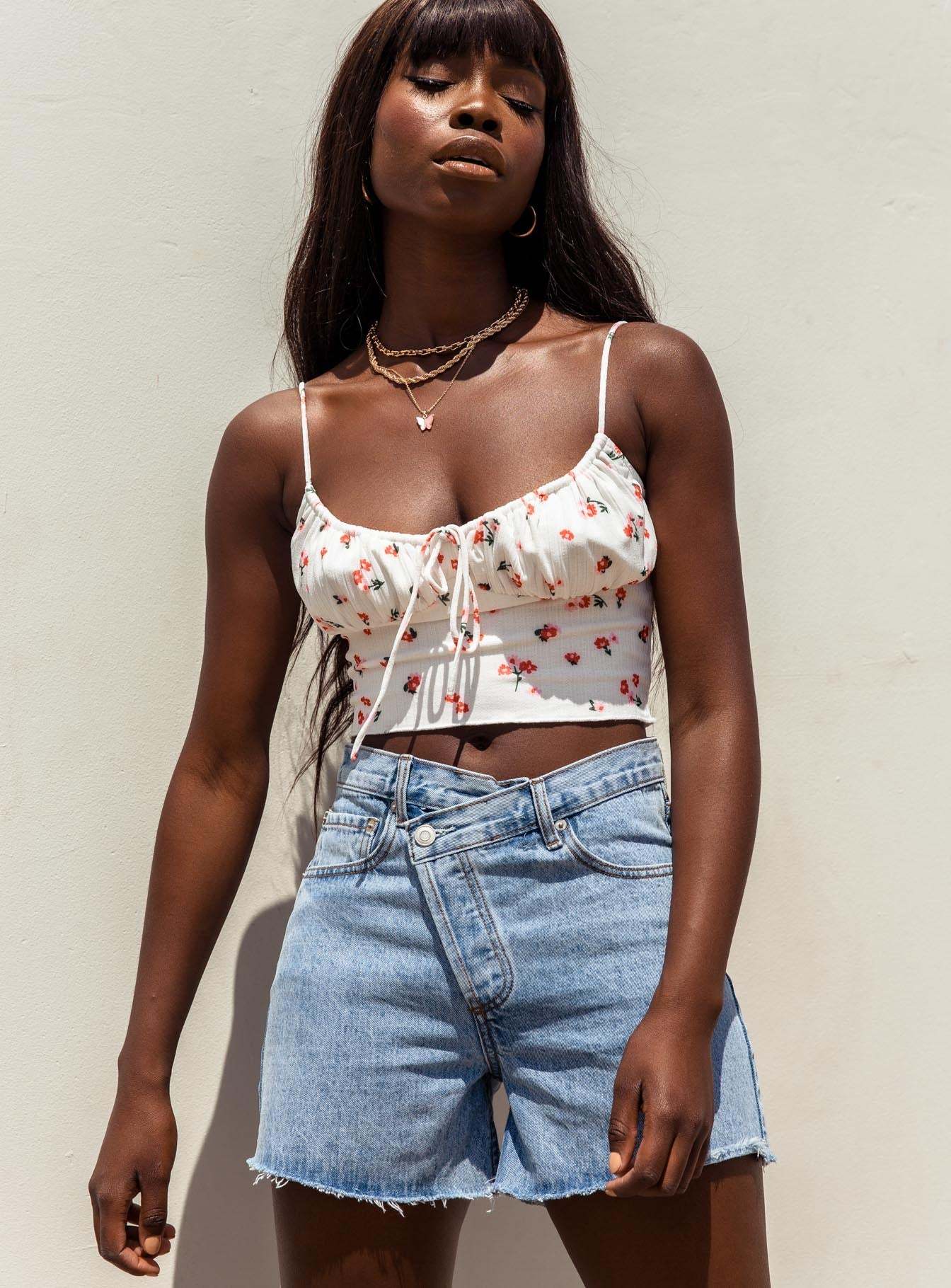 Xena Denim Shorts Tall