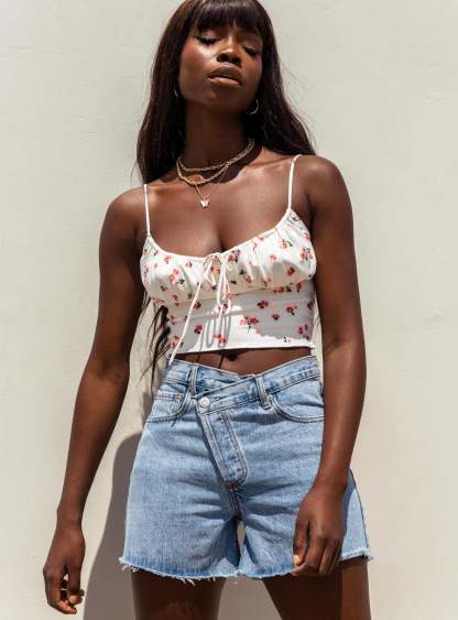 Xena Denim Shorts Tall