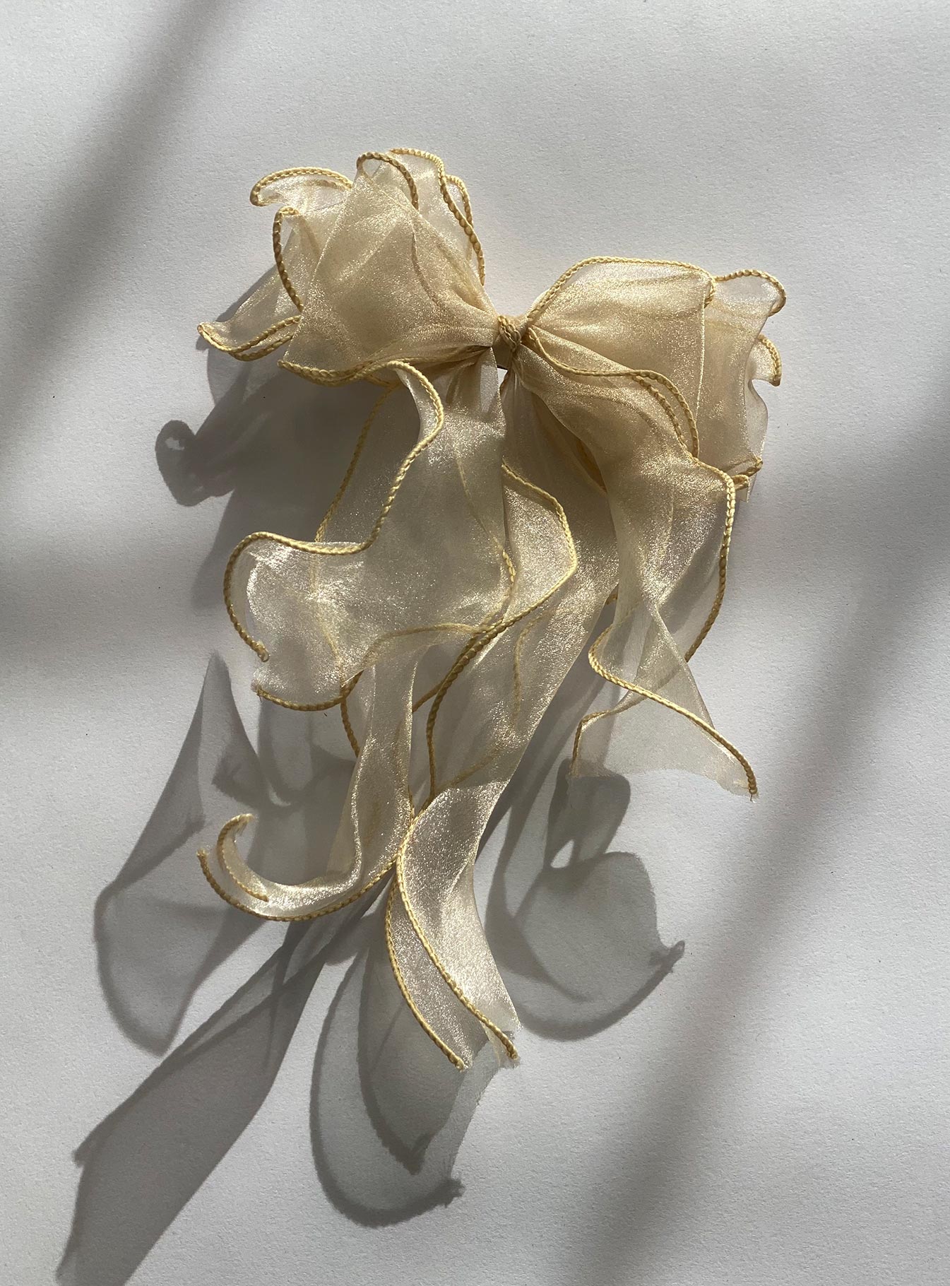 Linney Hair Bow Beige