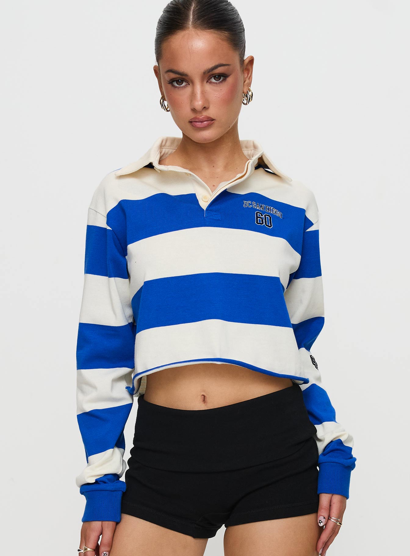 UCSD Rugby Polo Navy / White