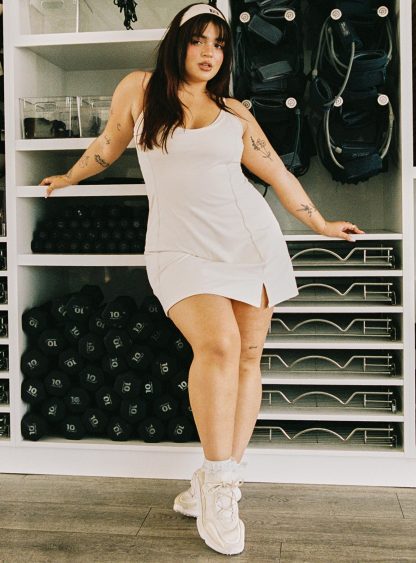 Ambition Activewear Romper Latte Curve