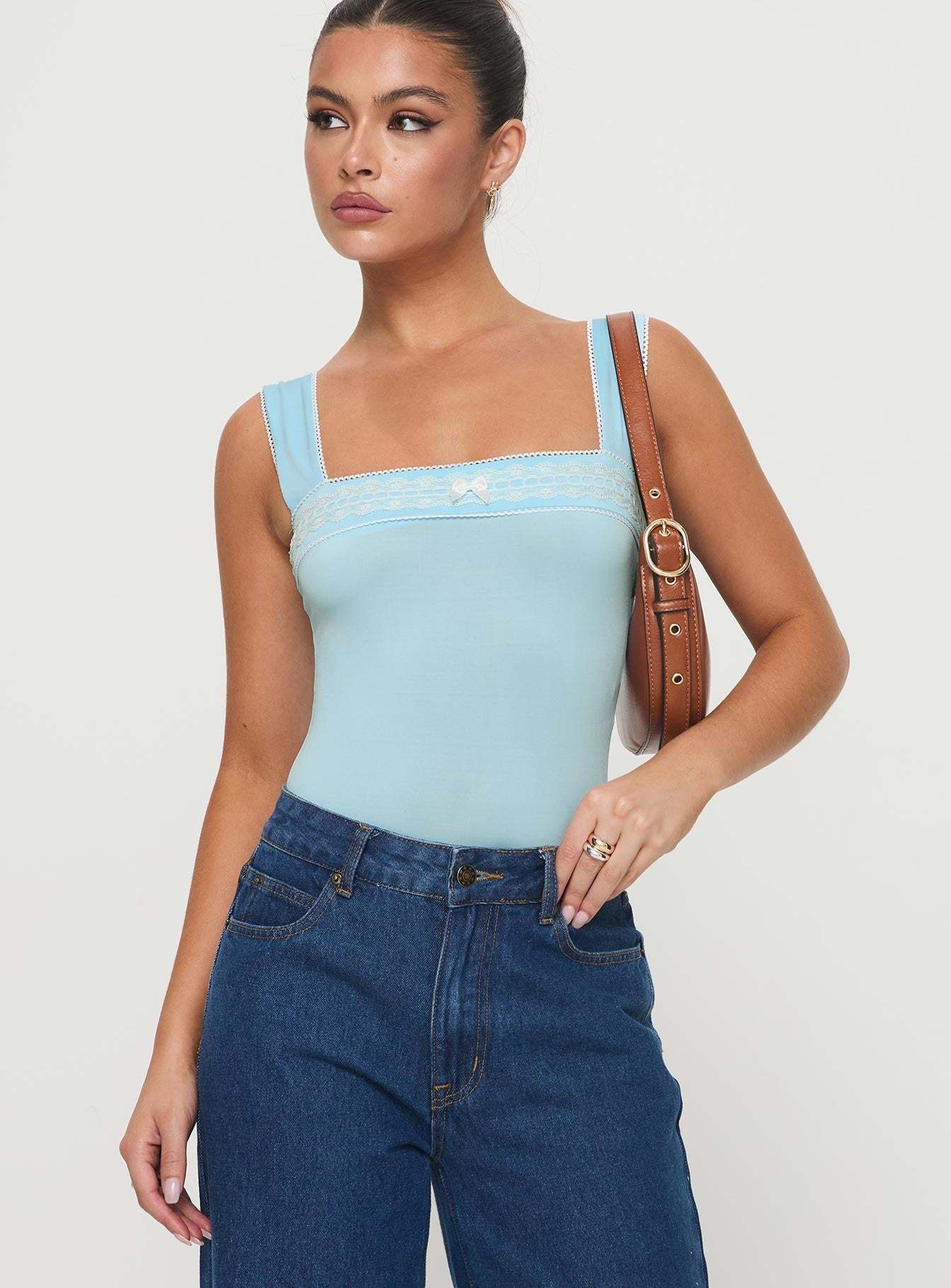 Keating Bodysuit Baby Blue