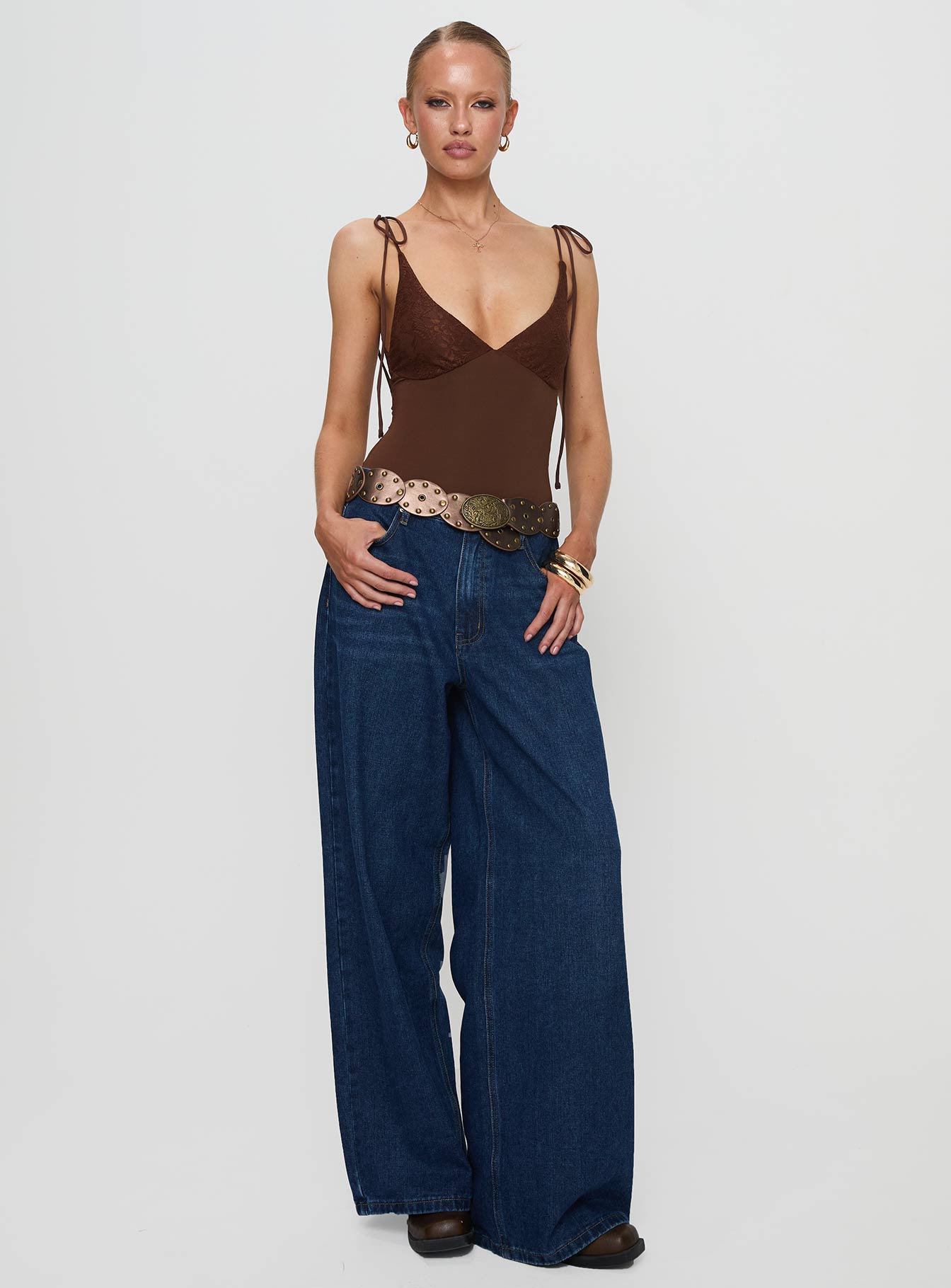 Prichard Bodysuit Brown