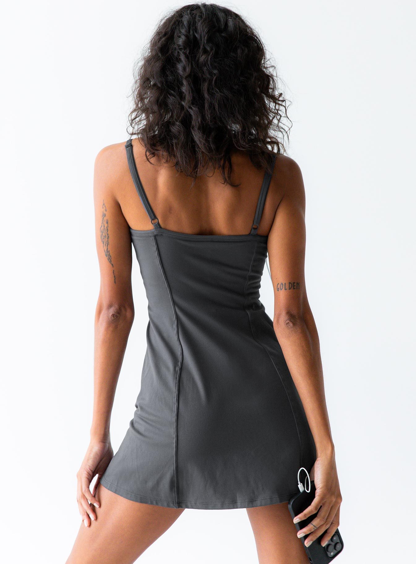 Ambition Activewear Romper Grey