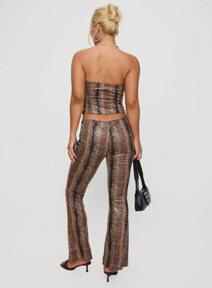 Slither Pants Snake Print
