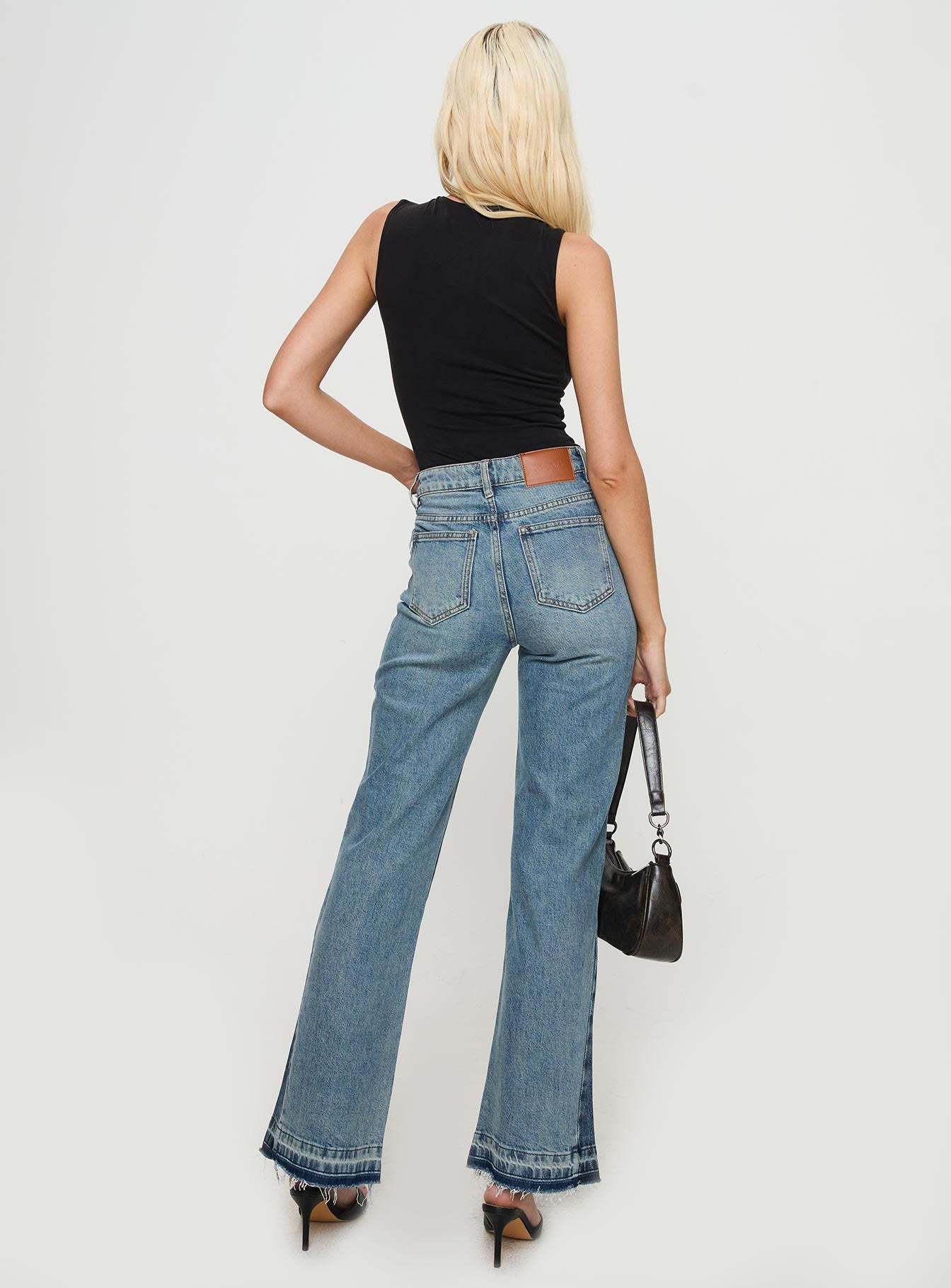 Farleigh Flare Jeans Blue