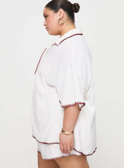 Palm Set White Curve