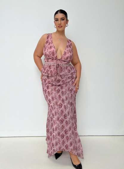 Nikolise Top Purple Curve