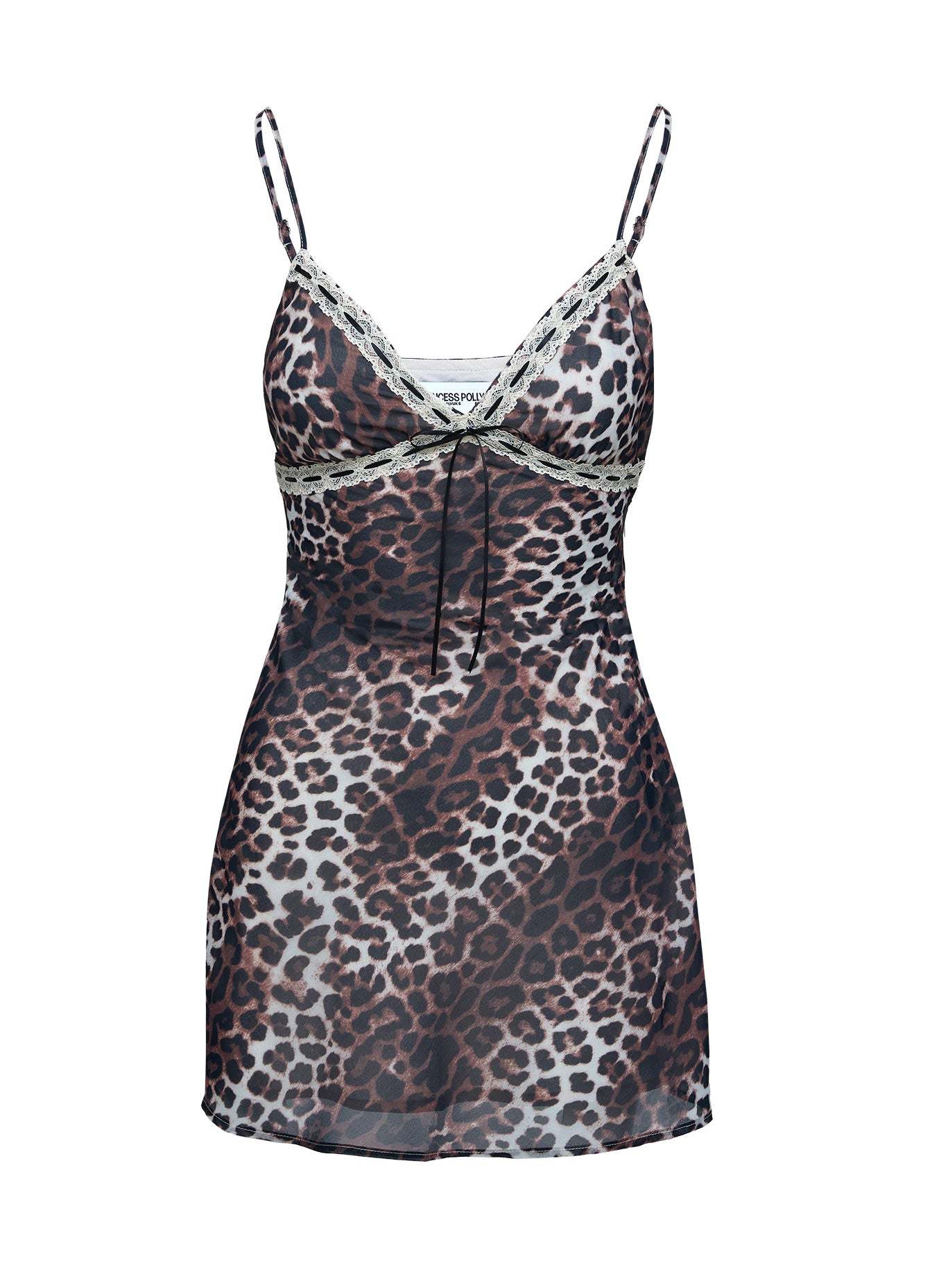Karena Mini Dress Leopard Tall