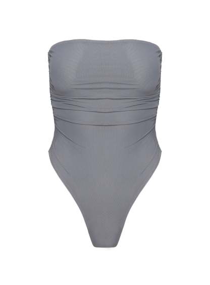 Pauli Strapless Bodysuit Haze Blue