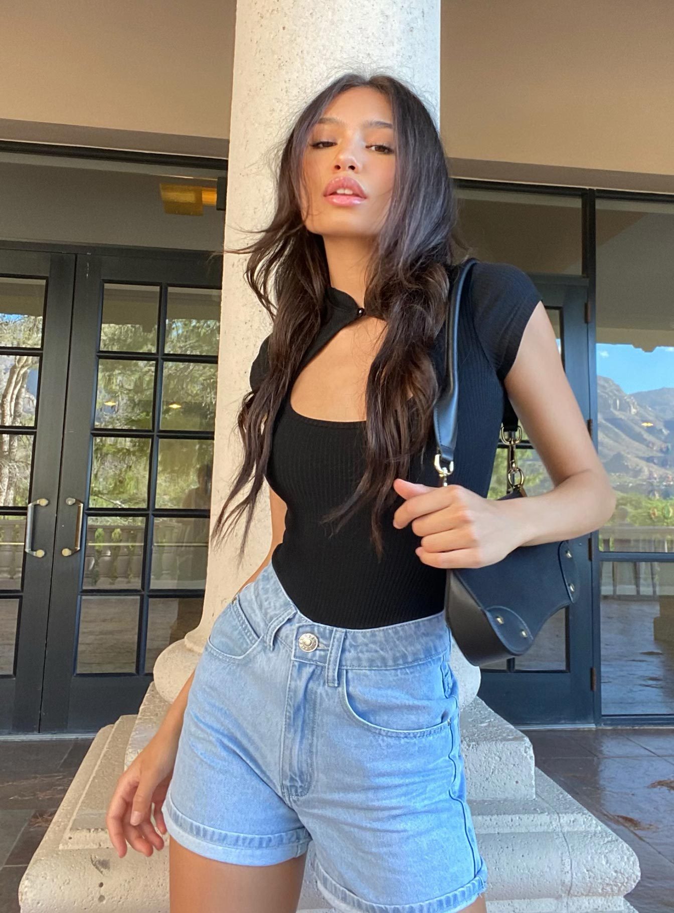 The Swalla Shorts Light Blue