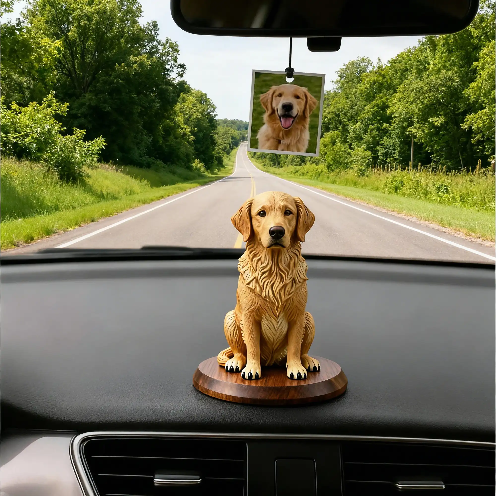 Personalized Highly Realistic Full-Color 3D Pet Dog Cat Statue