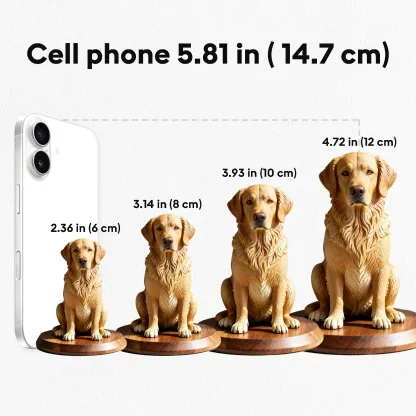 Personalized Highly Realistic Full-Color 3D Pet Dog Cat Statue