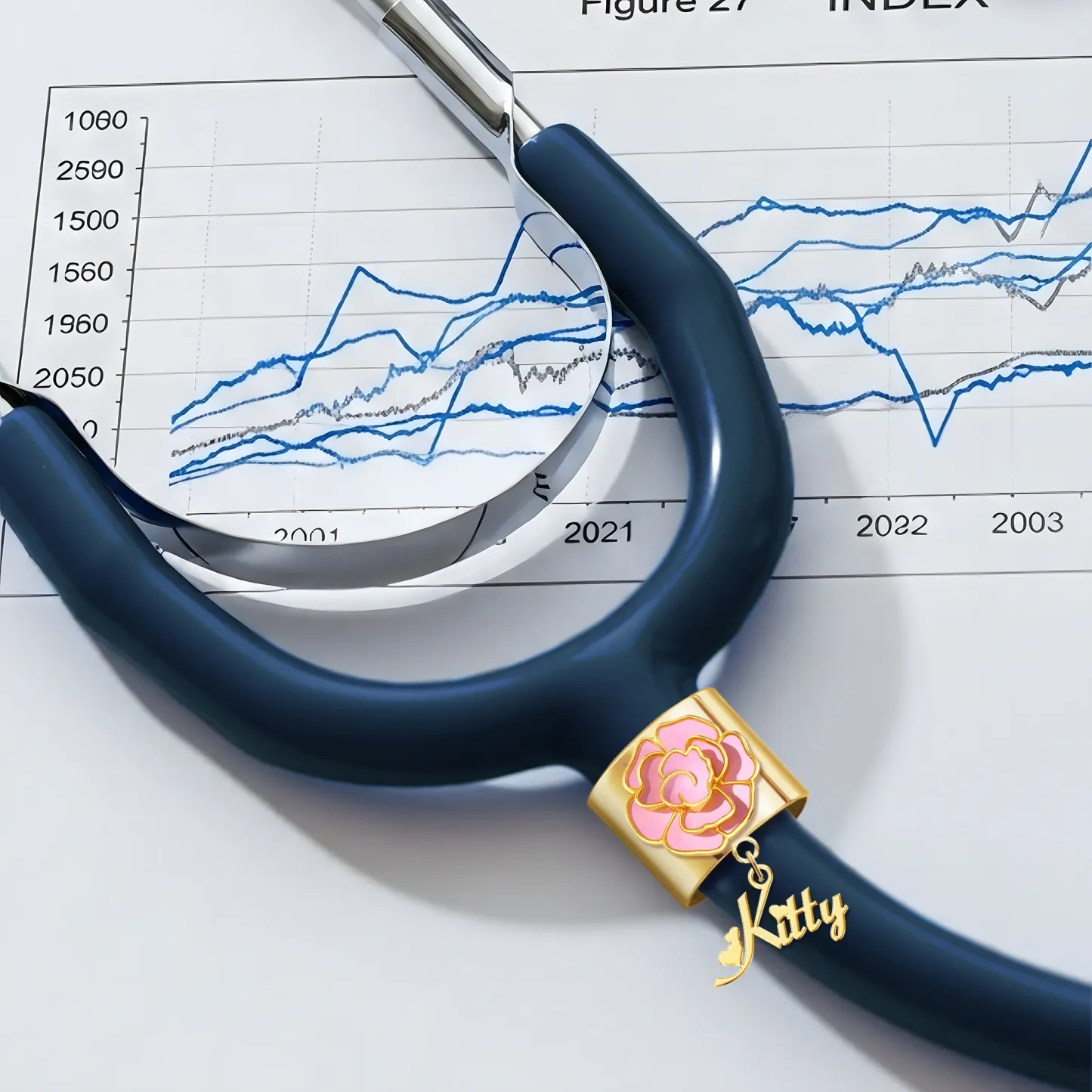 Custom Birth Flower  Name Tag