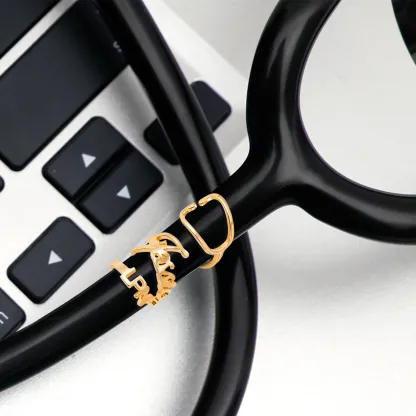 Custom Stethoscope Name Tag with Stethoscope Shape and Title