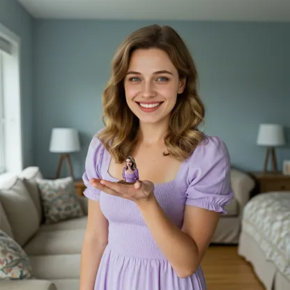 Personalized Highly Realistic Full-Color 3D Full Body Figurine with Pet Dog Cat Statue