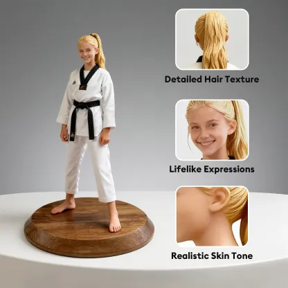 Personalized Highly Realistic Full-Color 3D Full Body Figurine