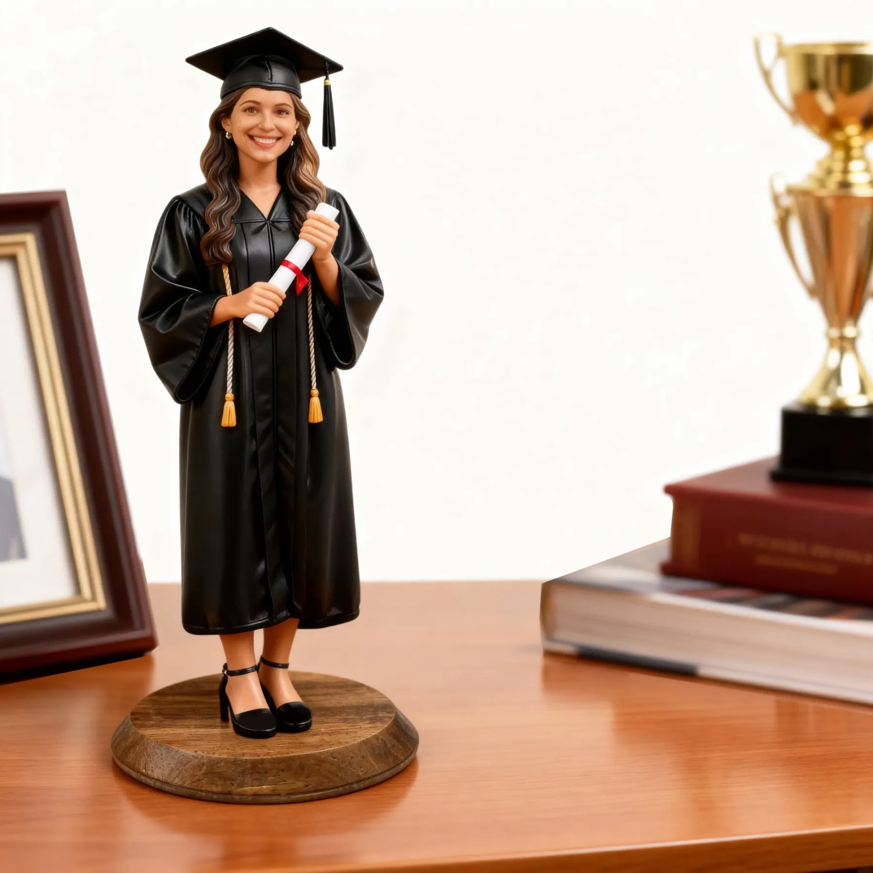 Personalized Highly Realistic Full-Color 3D Full Body Graduation Figurine