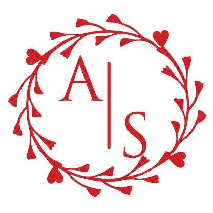 Custom Double Initials Wedding Stamp Wood Handle Stamp Self-inking Stamp Book Embosser