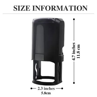 Custom Portrait Stamp with Text For Teacher with Text Wood Handle Stamp Self-inking Stamp