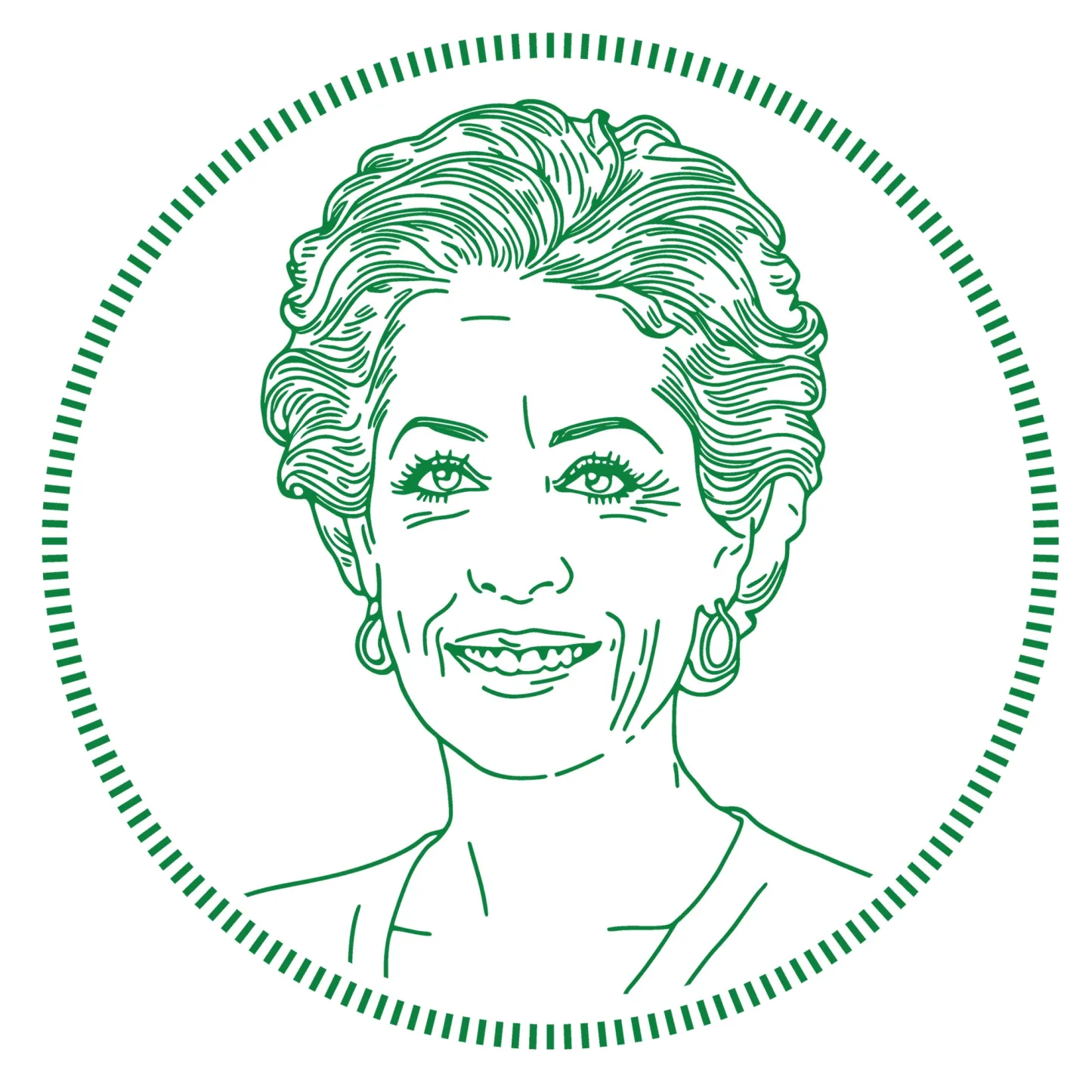 Custom Portrait Stamp Wood Handle Stamp Self-inking Stamp