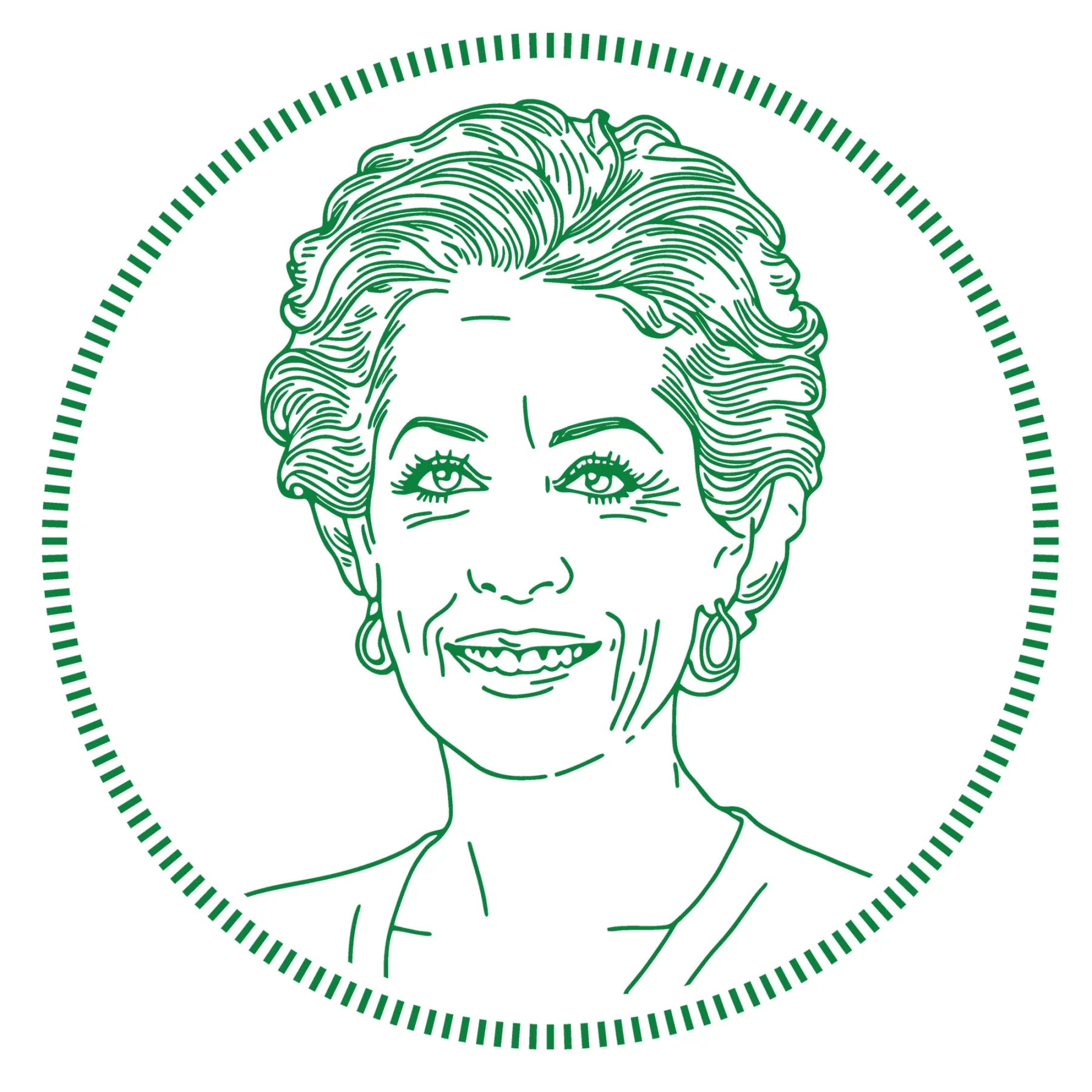 Custom Portrait Stamp Wood Handle Stamp Self-inking Stamp