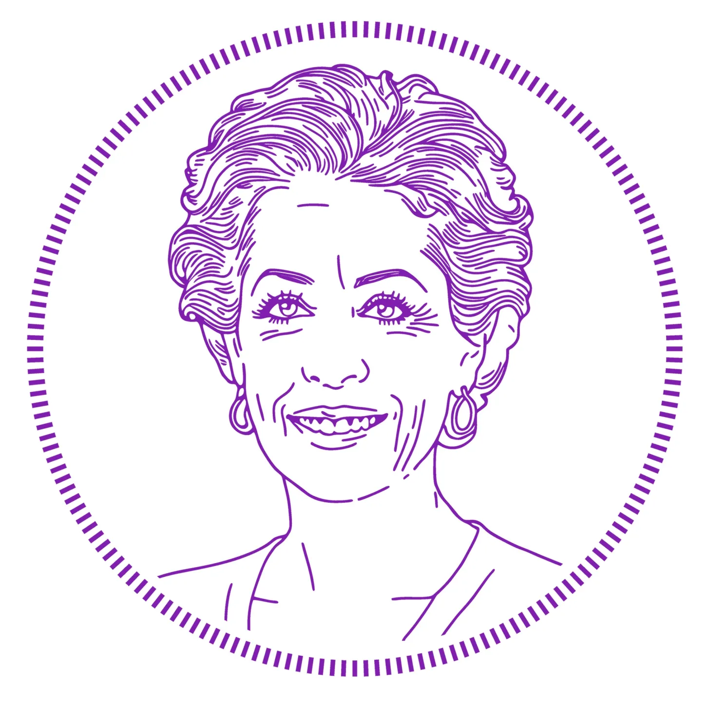 Custom Portrait Stamp Wood Handle Stamp Self-inking Stamp