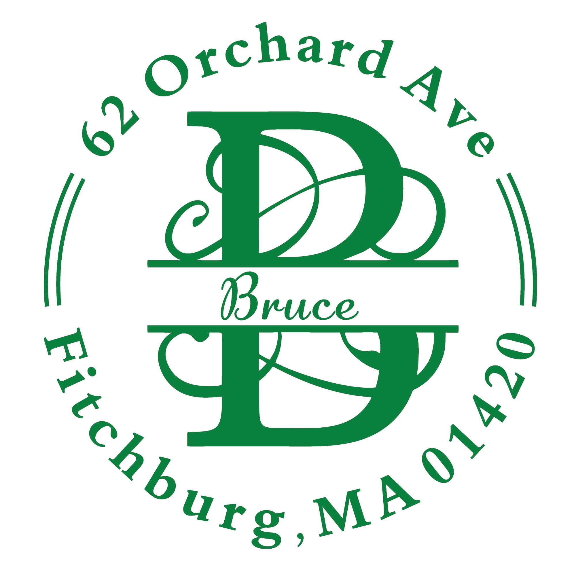 Custom Initial Name Text Stamp Wood Handle Stamp Self-inking Stamp Book Embosser