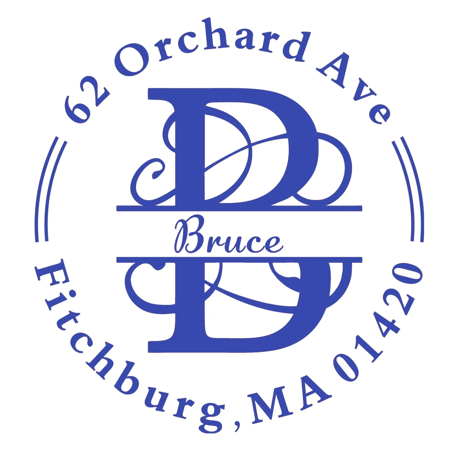 Custom Initial Name Text Stamp Wood Handle Stamp Self-inking Stamp Book Embosser