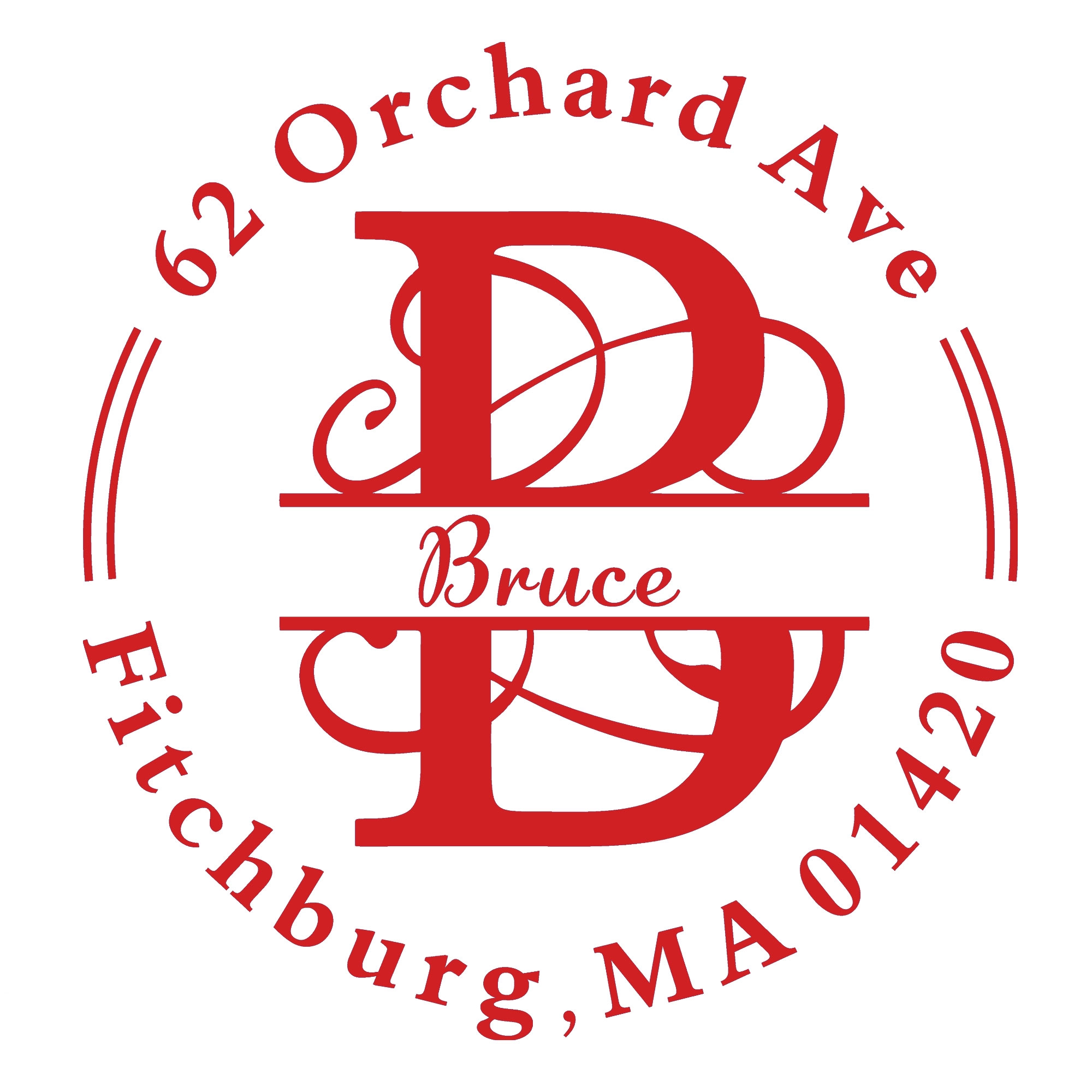 Custom Initial Name Text Stamp Wood Handle Stamp Self-inking Stamp Book Embosser