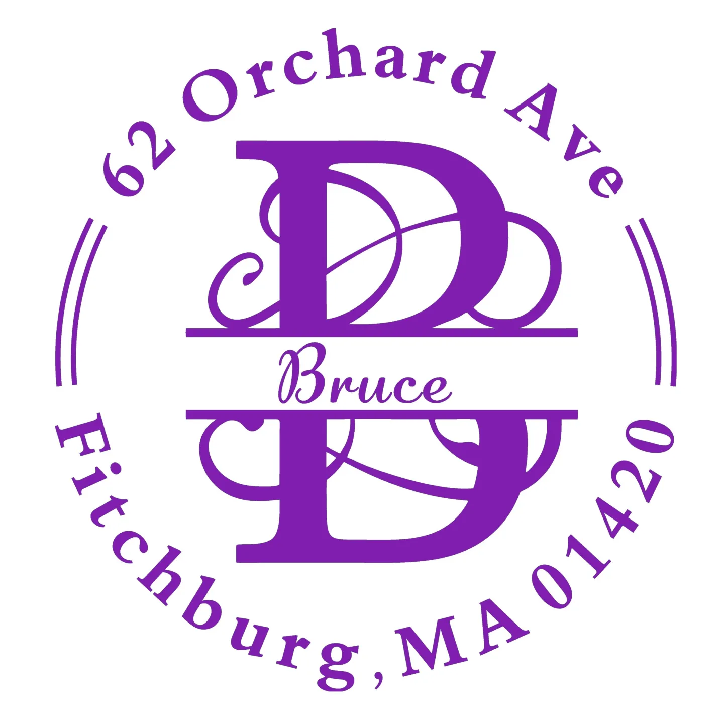 Custom Initial Name Text Stamp Wood Handle Stamp Self-inking Stamp Book Embosser