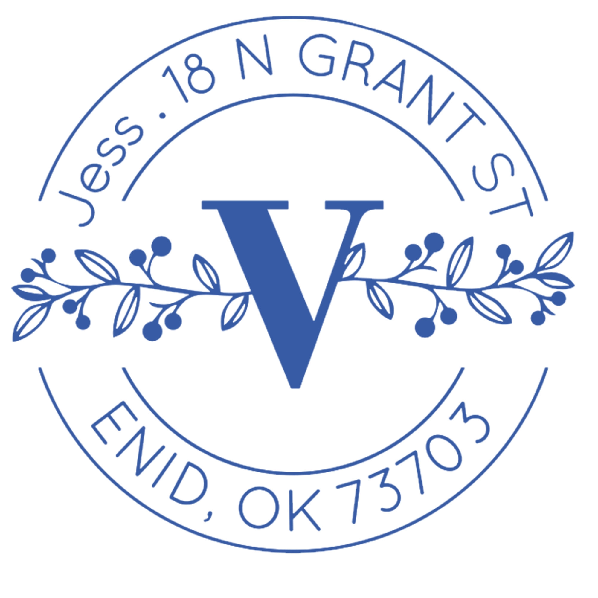 Custom Initial Text From Stamp Wood Handle Stamp Self-inking Stamp Book Embosser