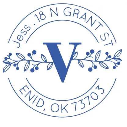 Custom Initial Text From Stamp Wood Handle Stamp Self-inking Stamp Book Embosser