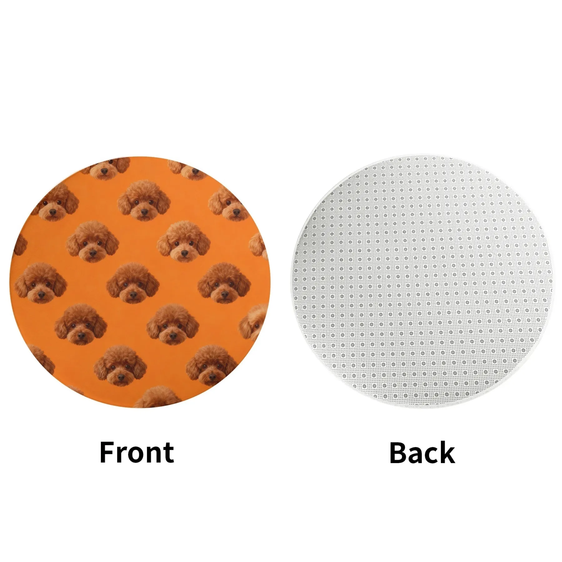 Custom Pet Photo Round Rug