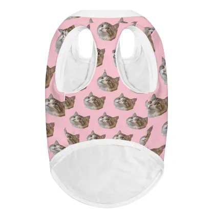 Custom Dog Cat Pet Photo Clothing